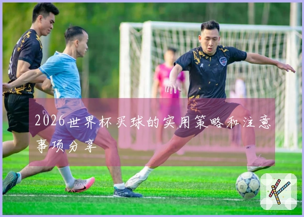 2026世界杯买球的实用策略和注意事项分享